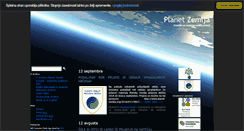 Desktop Screenshot of planet-zemlja.org